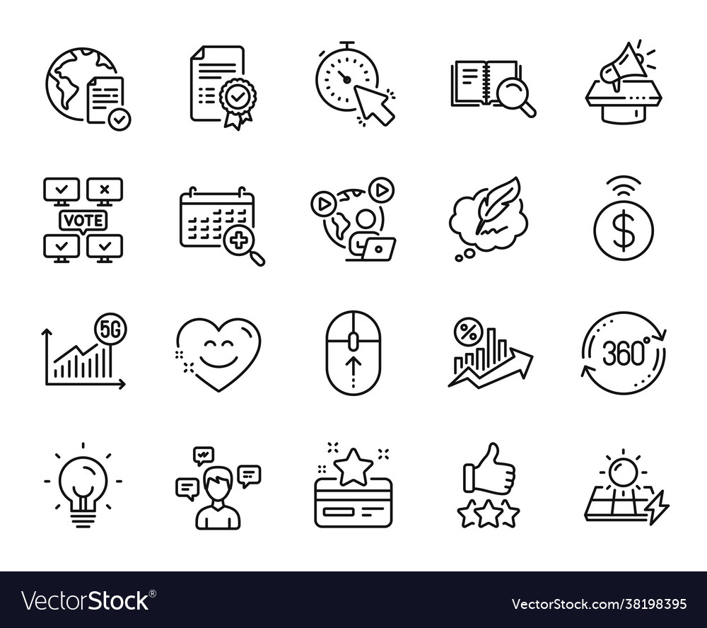 Set timer full rotation and online vector image Set timer full rotation and online