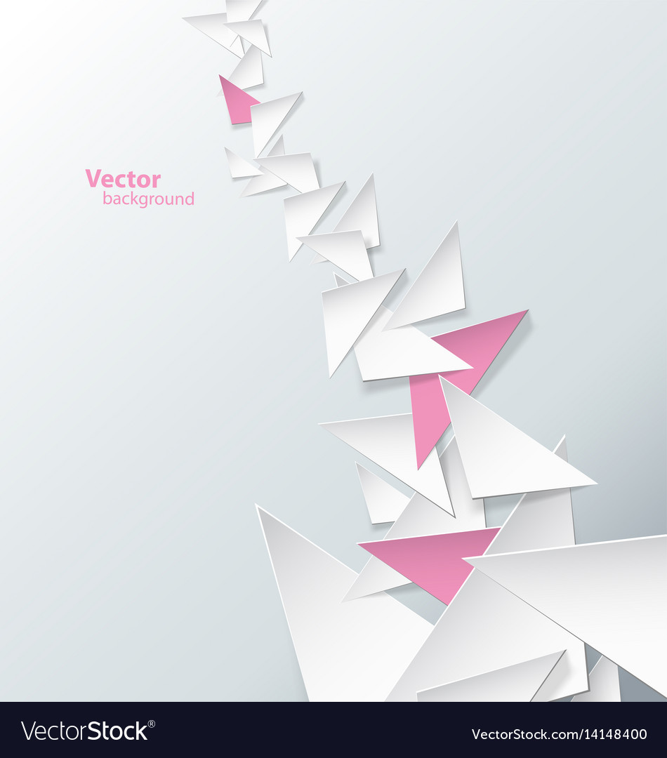 Abstract background created with triangles