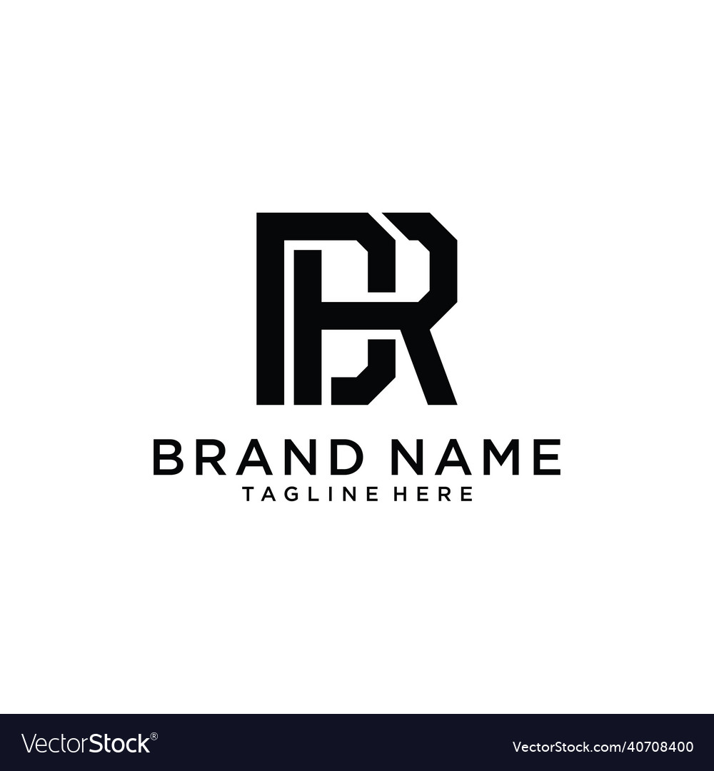 Dr oder rd letter logo design concept vector image Dr oder rd letter logo design concept