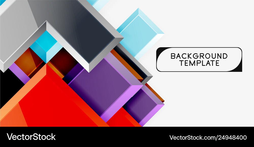 Glossy arrows background Royalty Free Vector Image