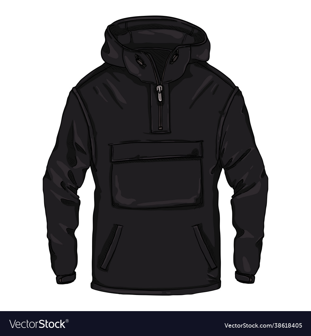 Cartoon anorak casual outdoor clothing