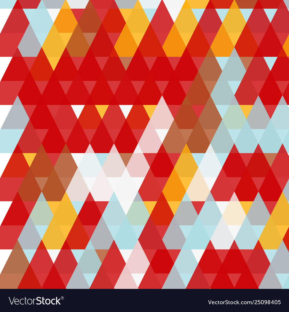 Colorful abstract random triangles texture vector image Colorful abstract random triangles texture
