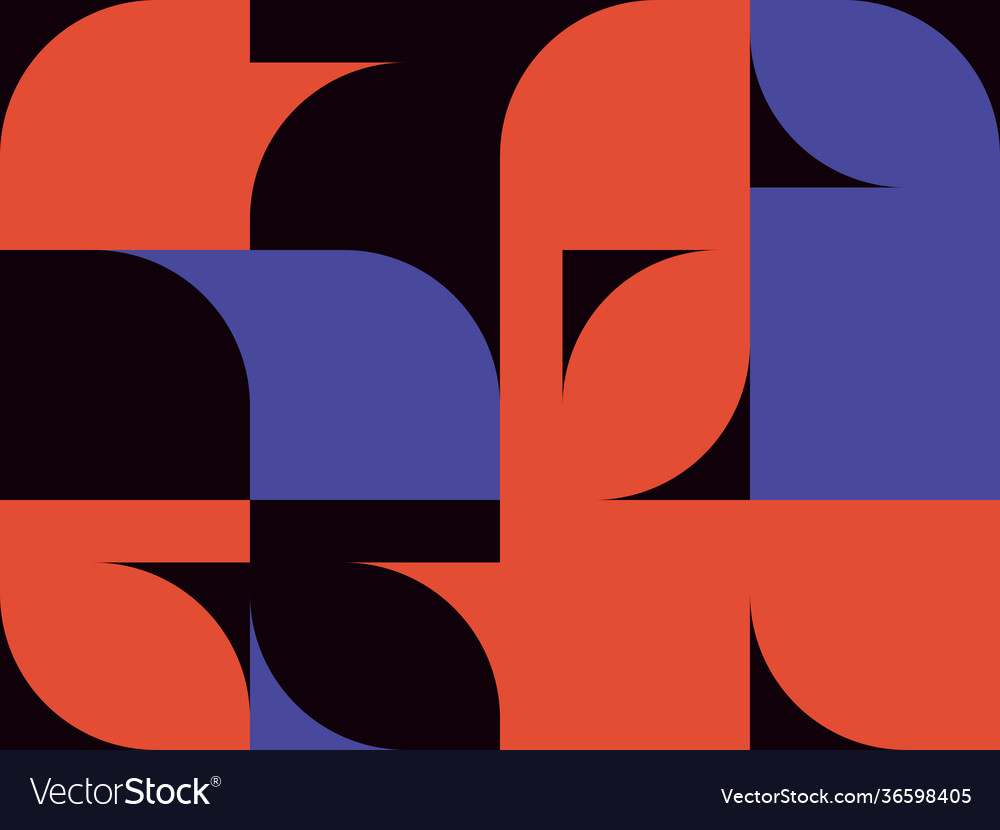 Minimal geometric pattern design Vector Image Minimal geometric pattern design