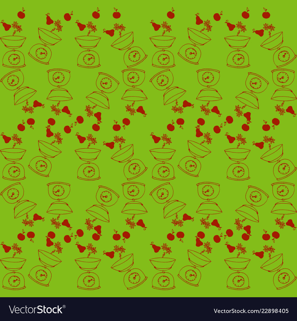 Retro object patterns for making seamless vector image Retro object patterns for making seamless