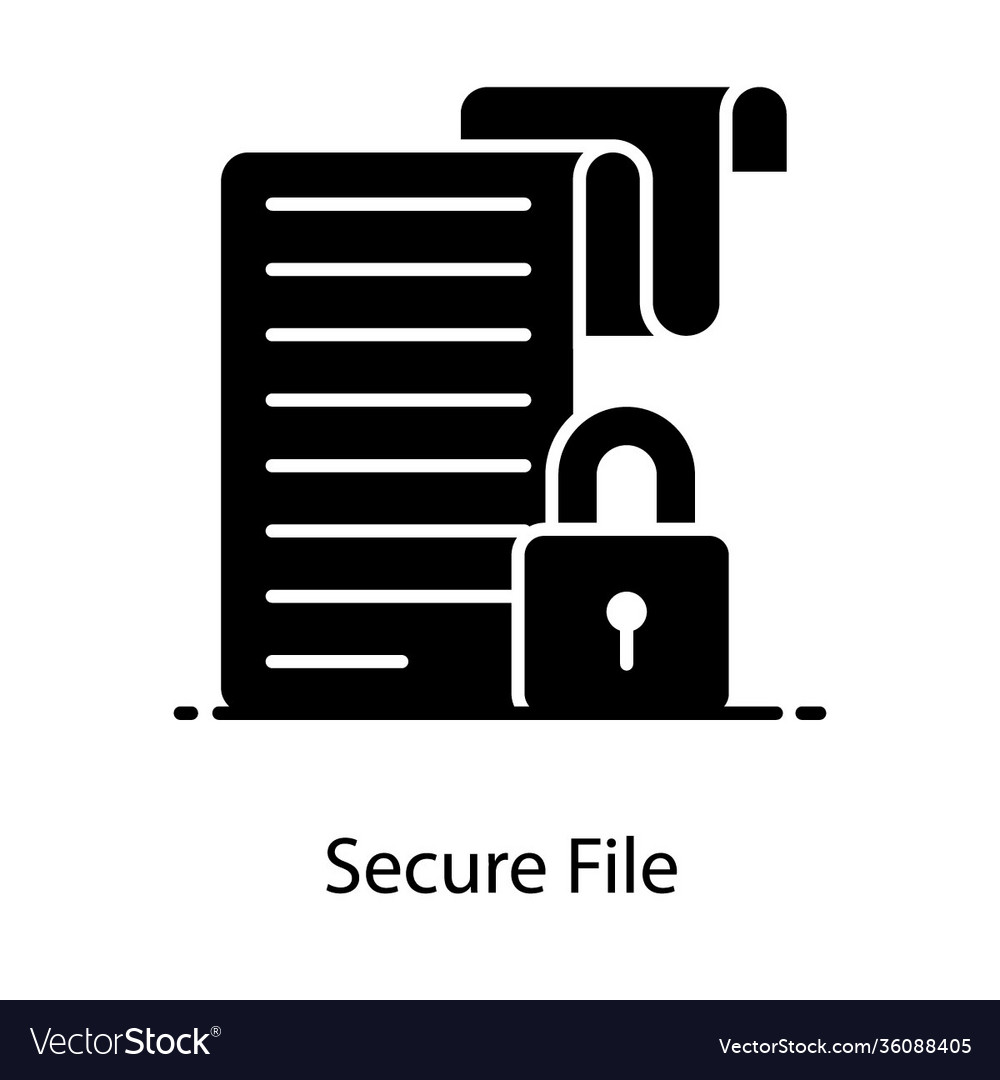 Secure file