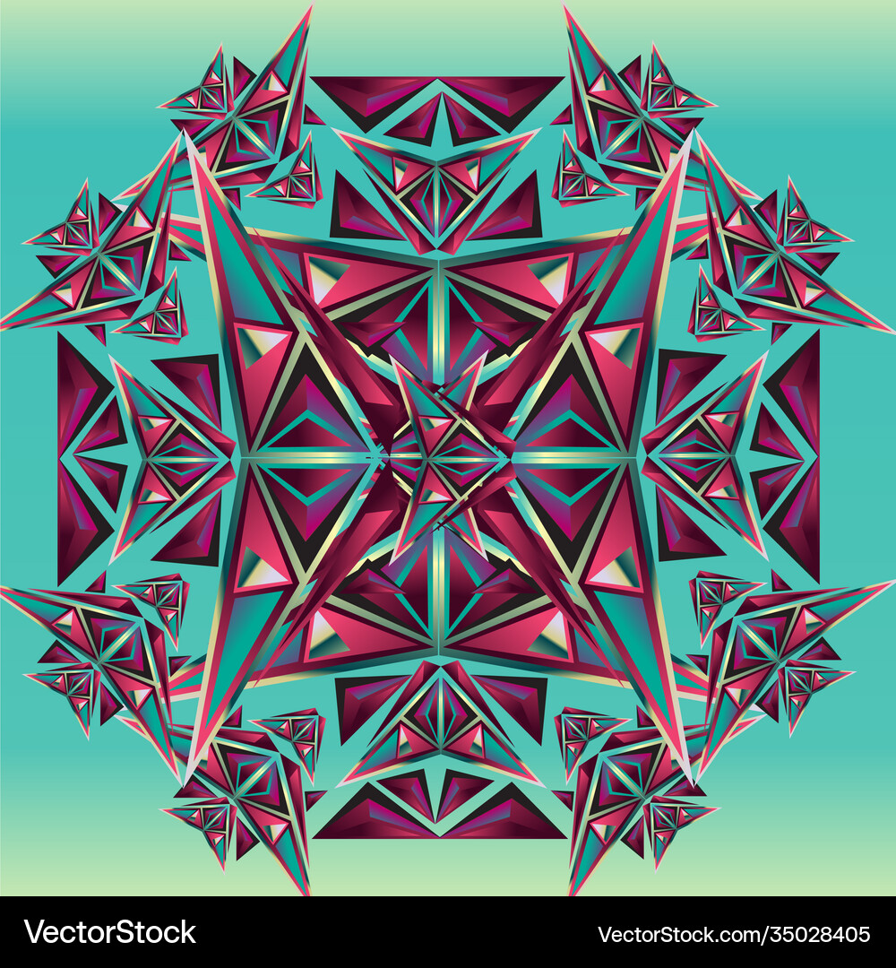 Triangle background Royalty Free Vector Image - VectorStock