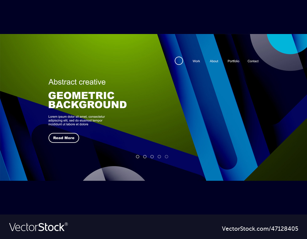 Triangles circles and lines minimal background Vector Image Triangles circles and lines minimal background