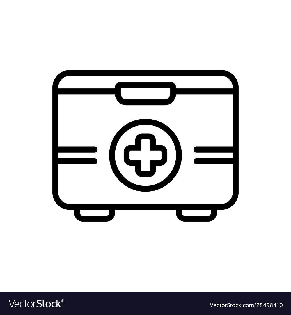 First aid kit Royalty Free Vector Image - VectorStock