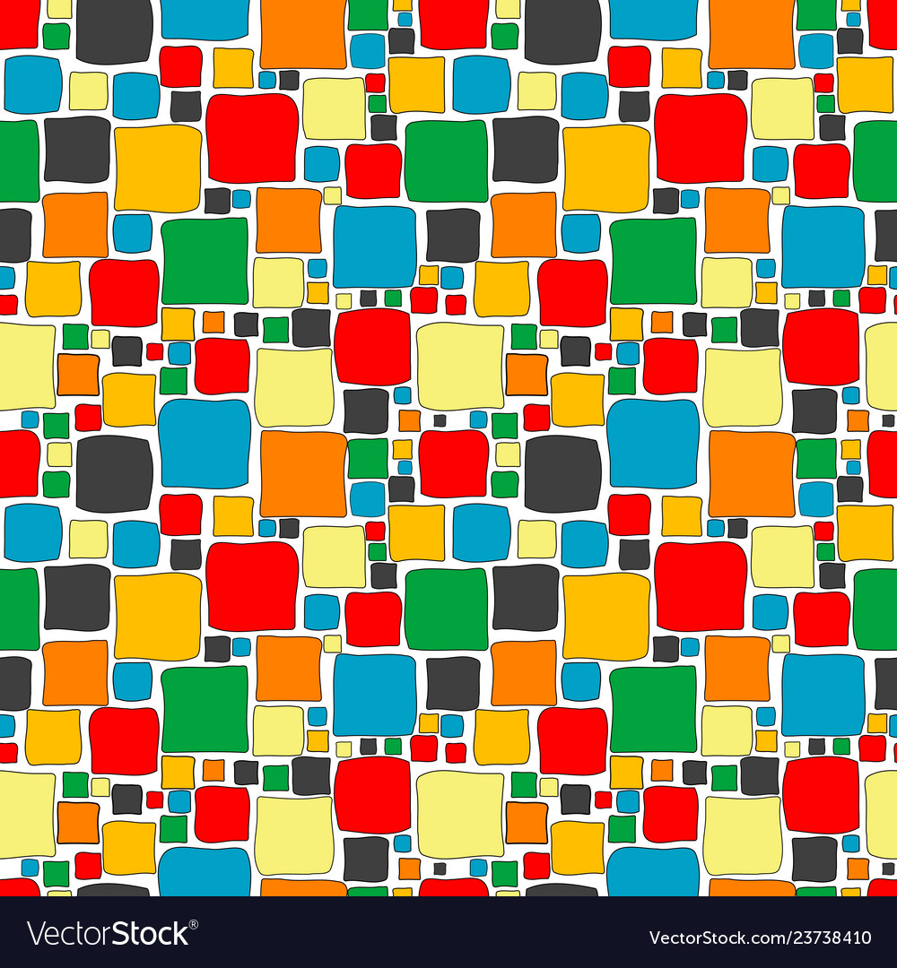 Geometric Square Pattern