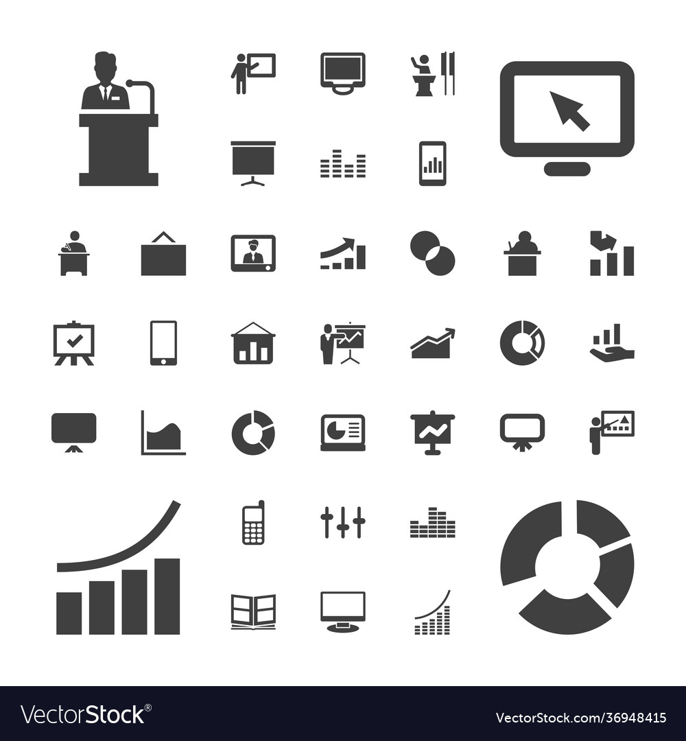 37 presentation icons