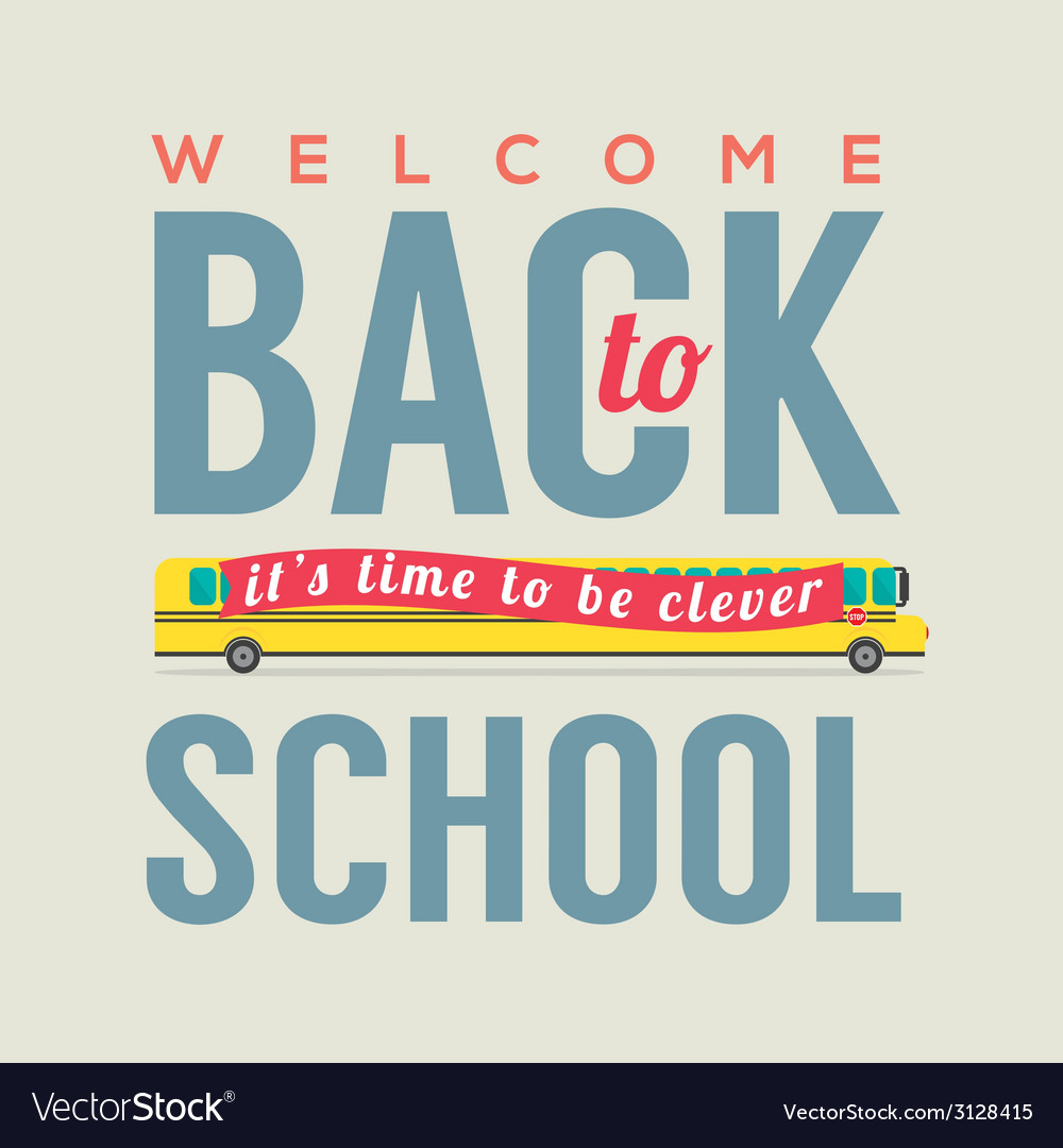 Back to school concept