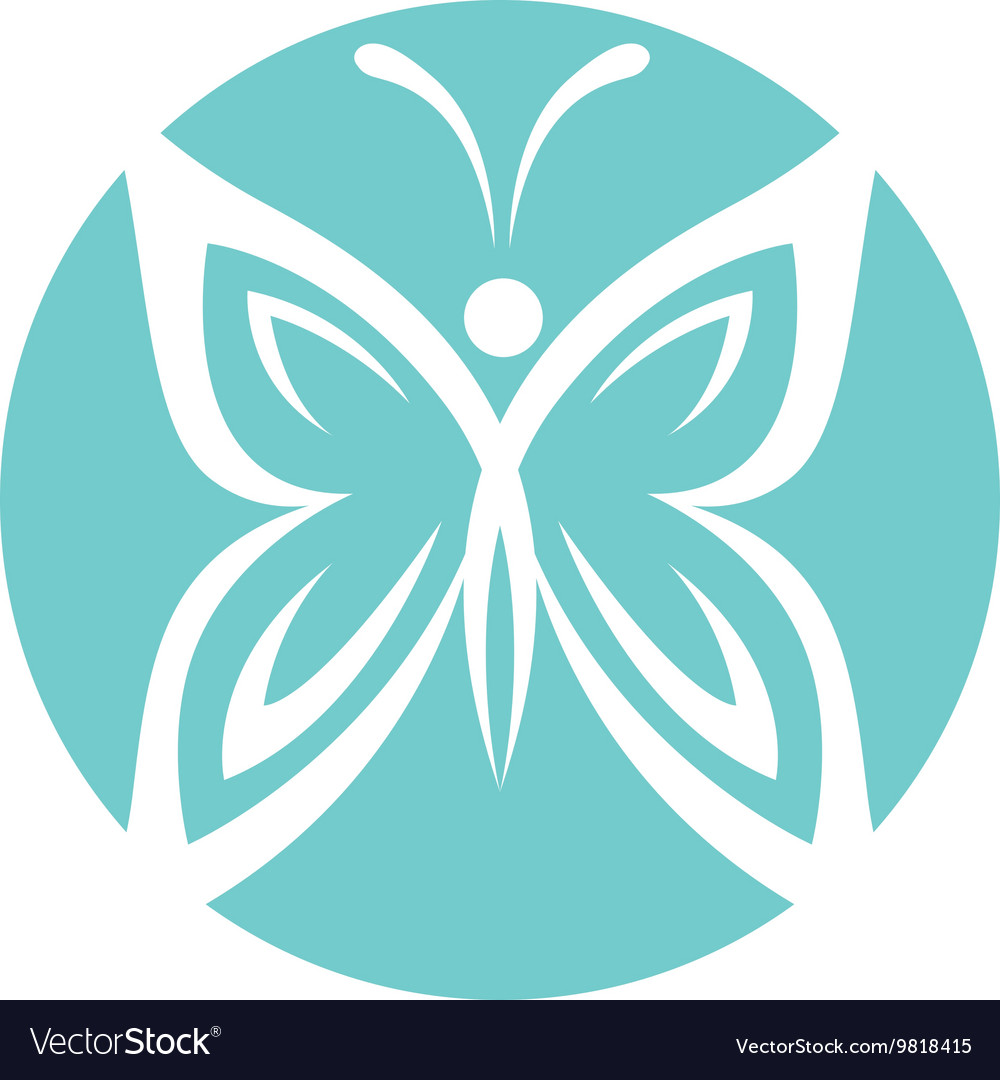 Butterfly logo template