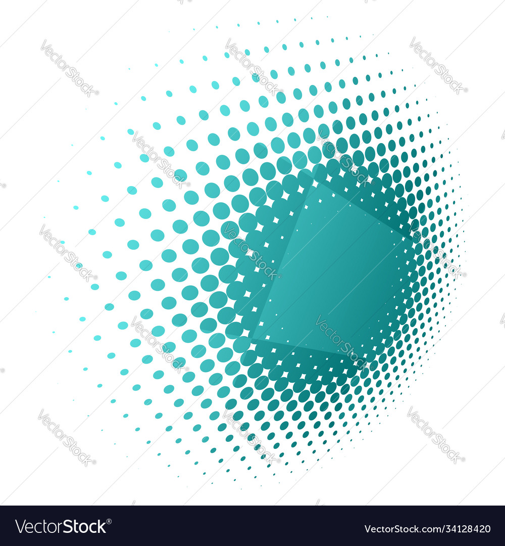 Colorful halftone pattern texture in 3d Vector Image Colorful halftone pattern texture in 3d