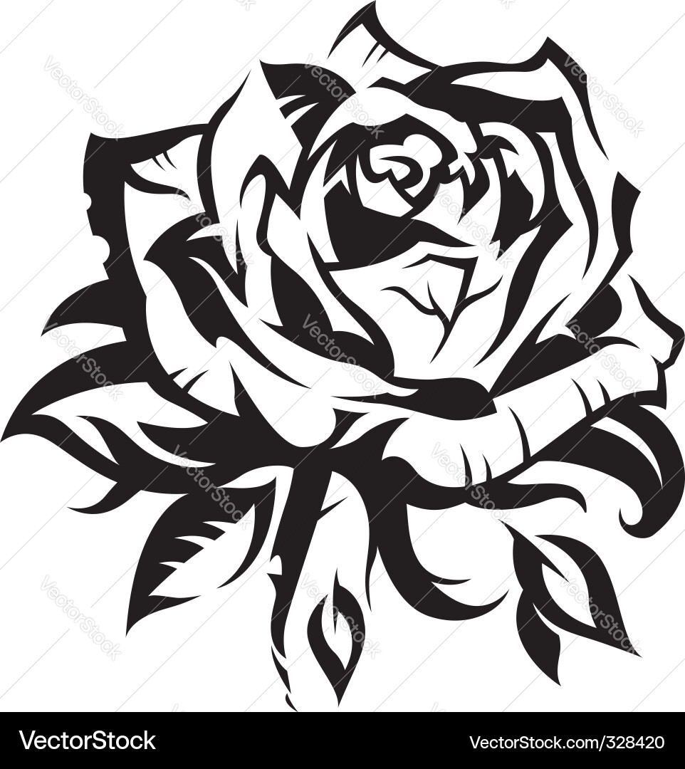 Rose Royalty Free Vector Image - VectorStock