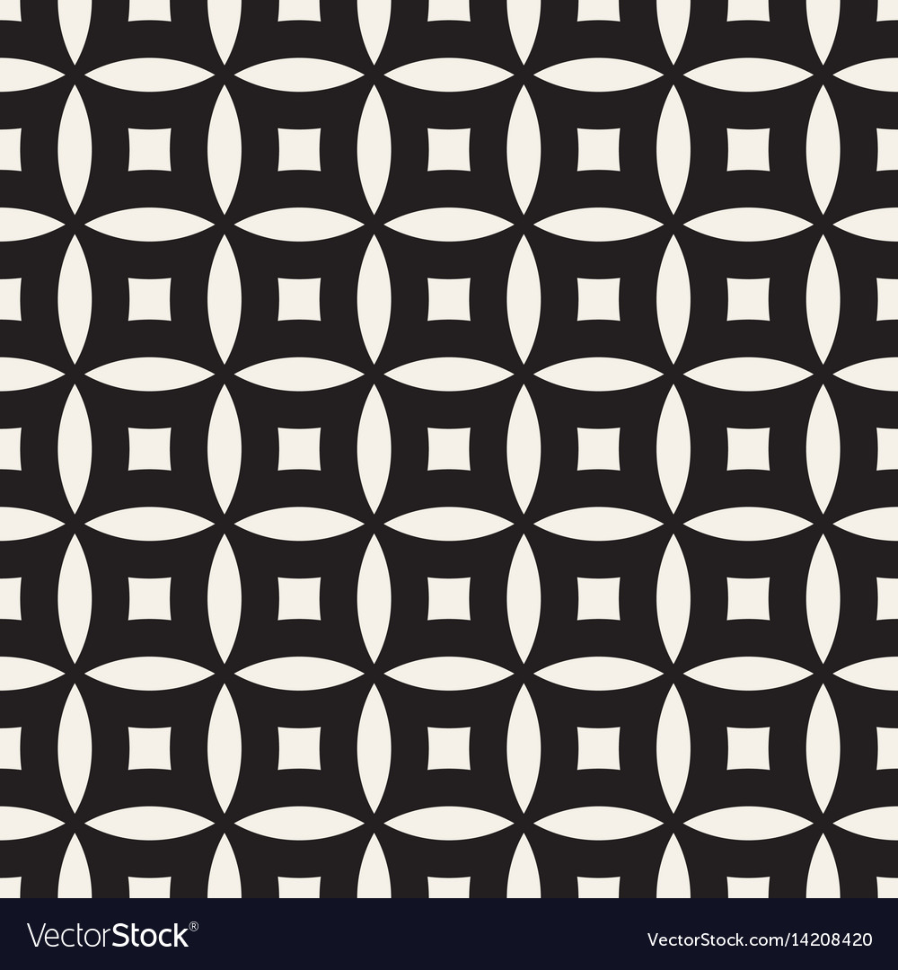 Rounded Geometric Lines Pattern