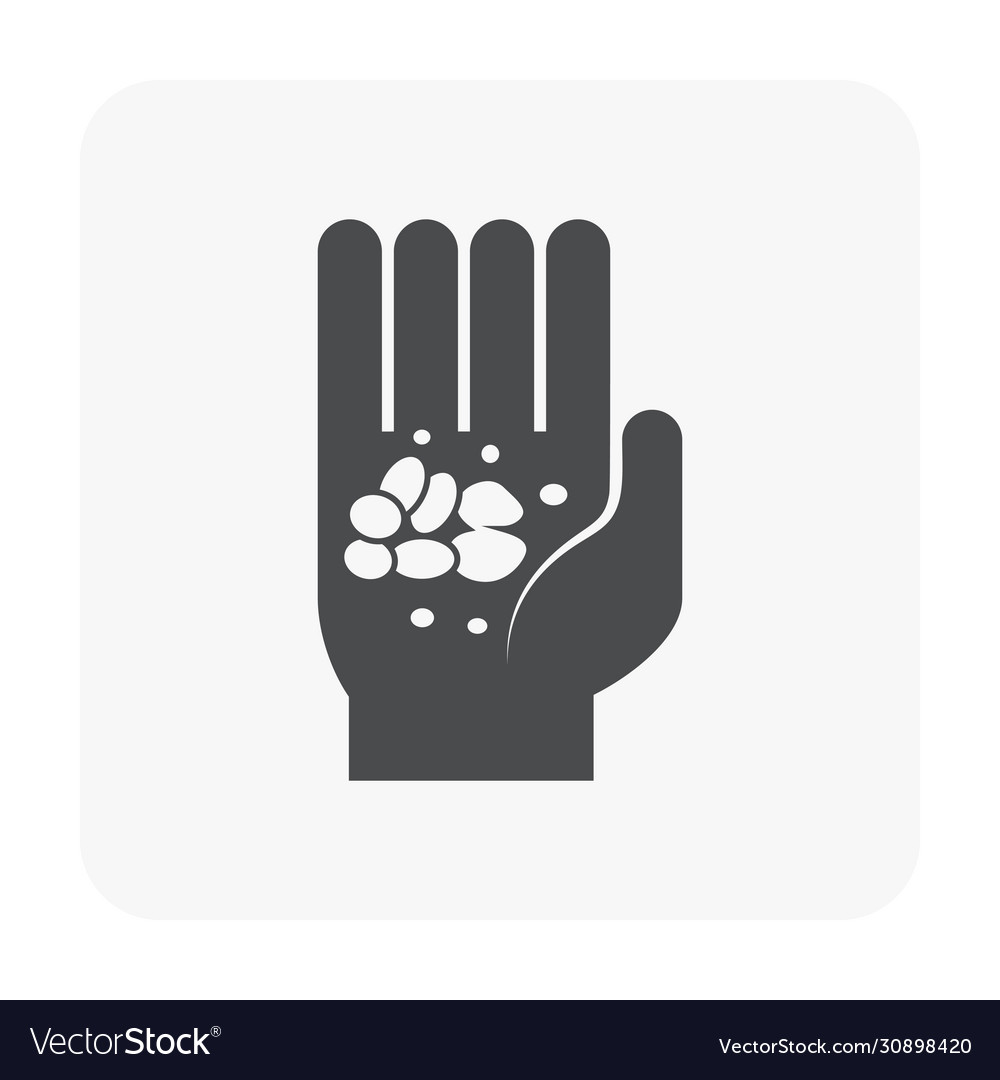 Soil testing icon vector image Soil testing icon