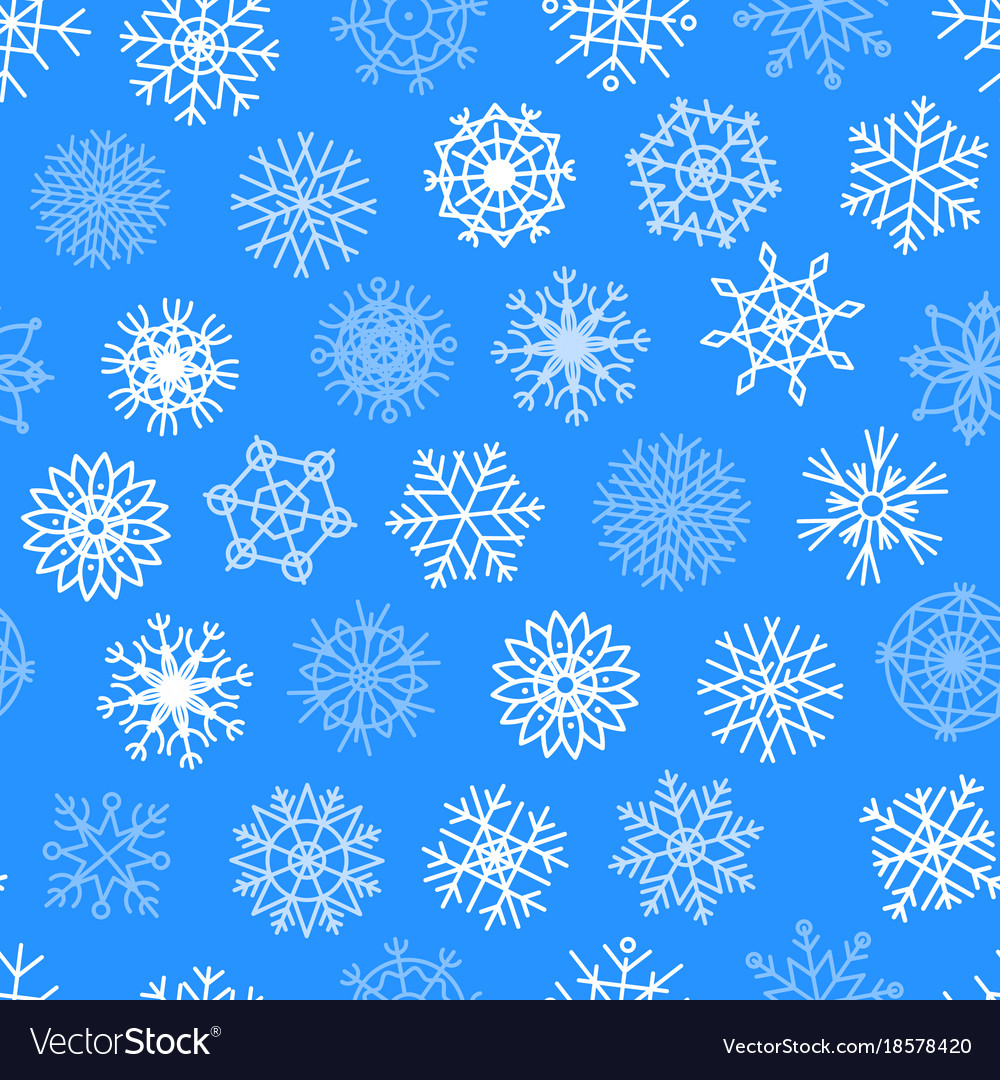 Winter Snowflake Pattern