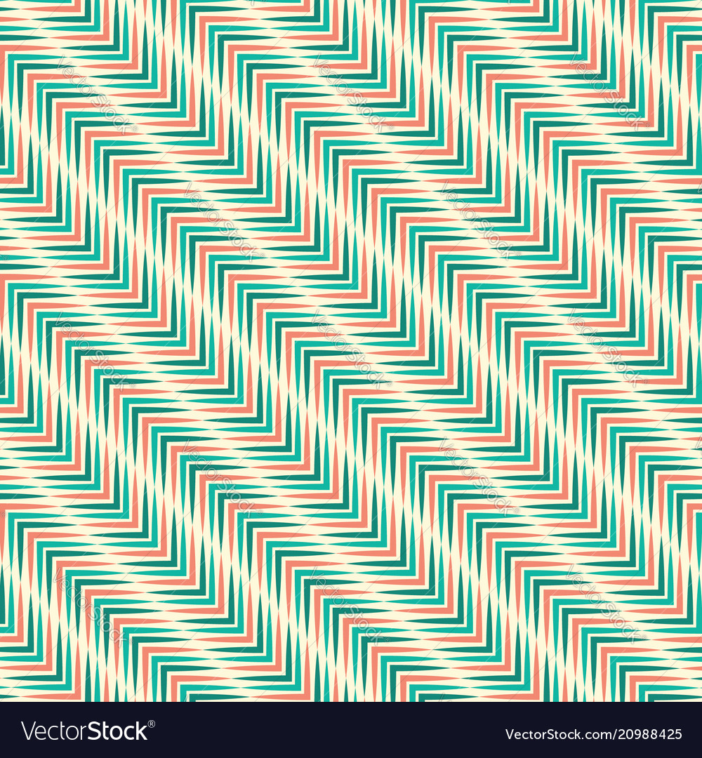 Colorful arrowl shapes pattern on background vector image Colorful arrowl shapes pattern on background