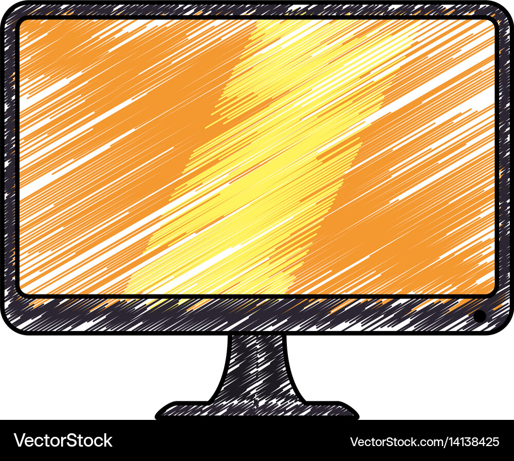 Computer electronic technology Royalty Free Vector Image