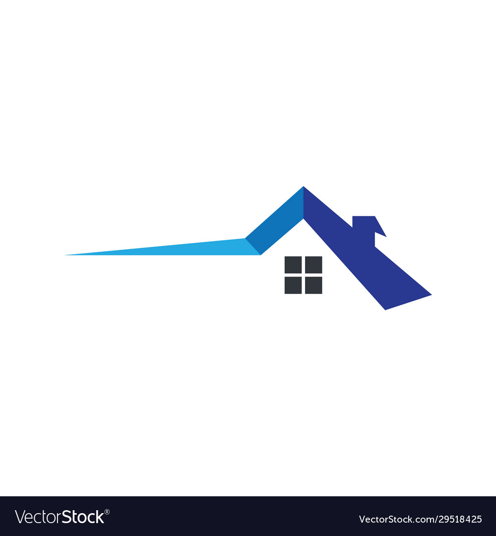 House logo template Royalty Free Vector Image - VectorStock