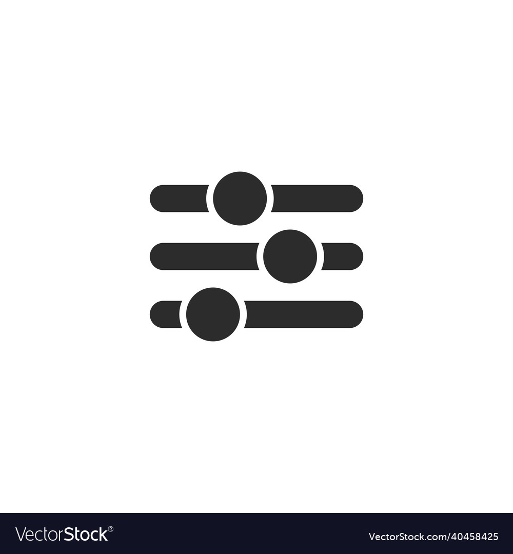 Setting icon design template