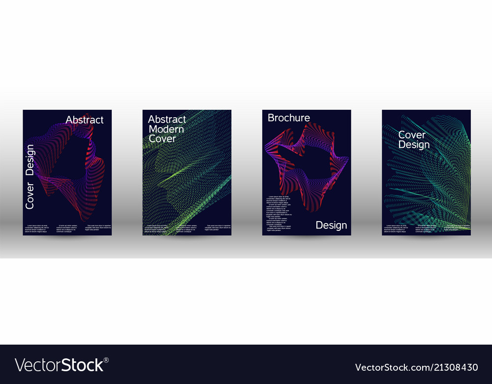 Backgrounds with gradient linear waves vector image Backgrounds with gradient linear waves