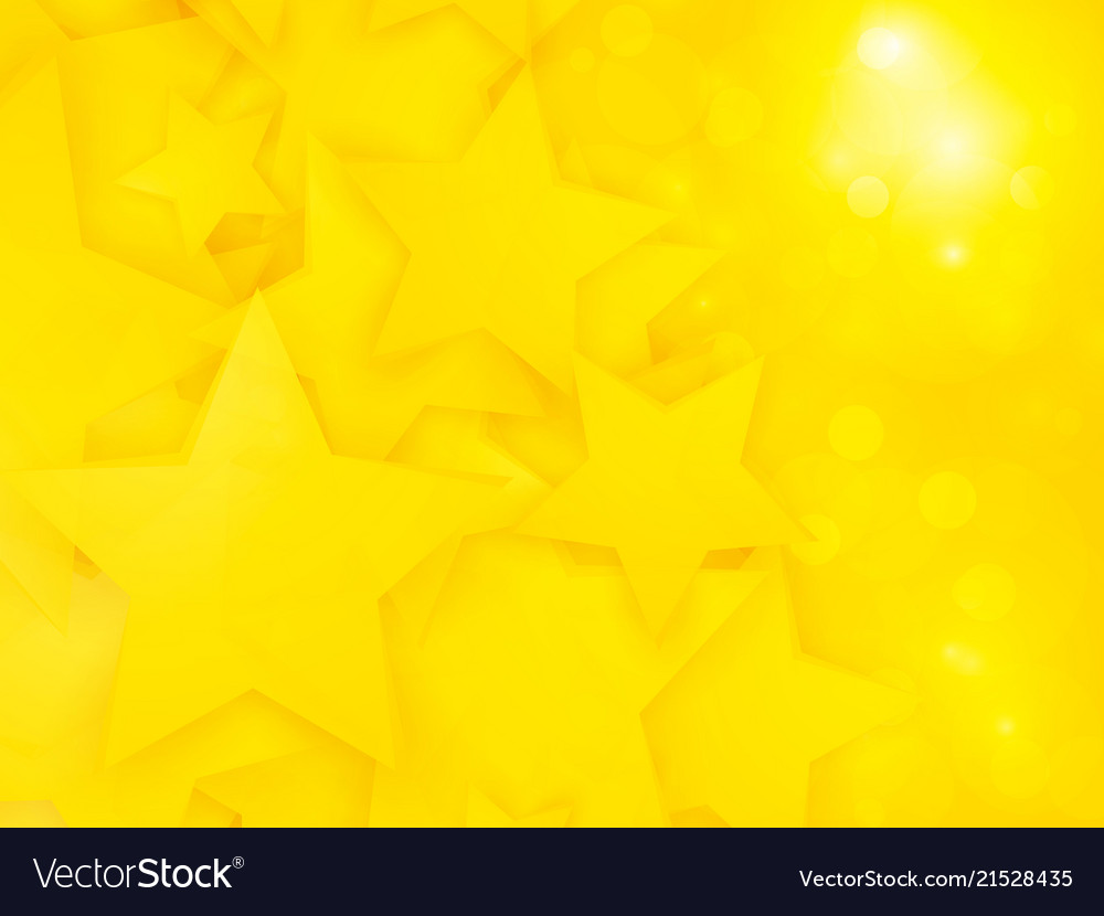 Abstract party pattern with yellow stars