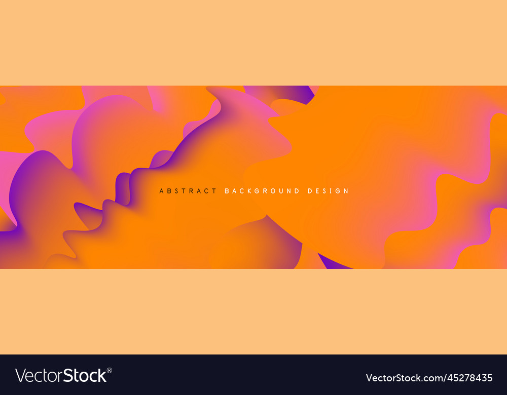 Dynamic liquid waves abstract background