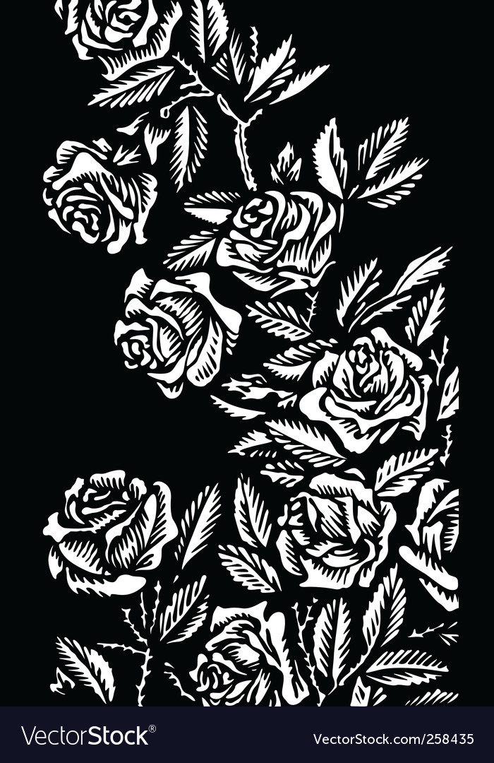 Elegant Rose Silhouette