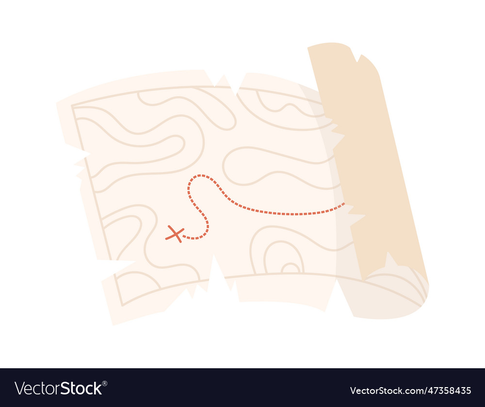 Map with route