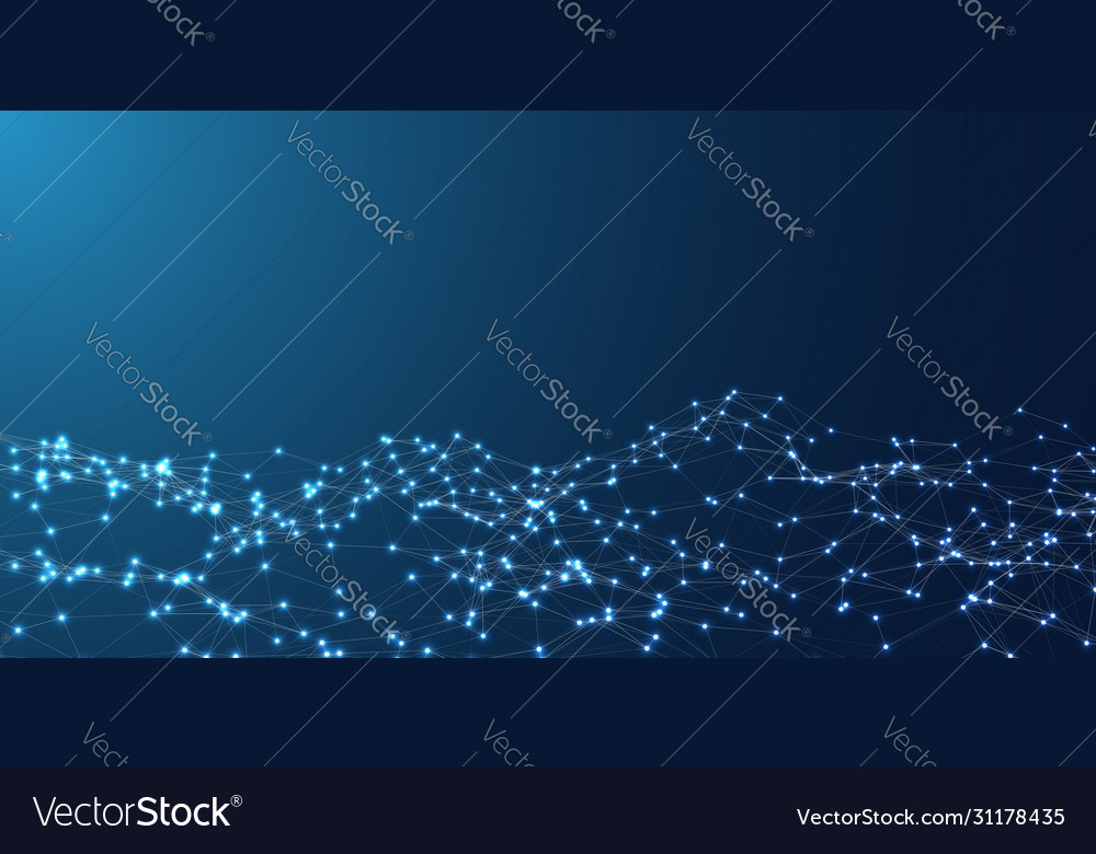 Plexus network connections lines technology