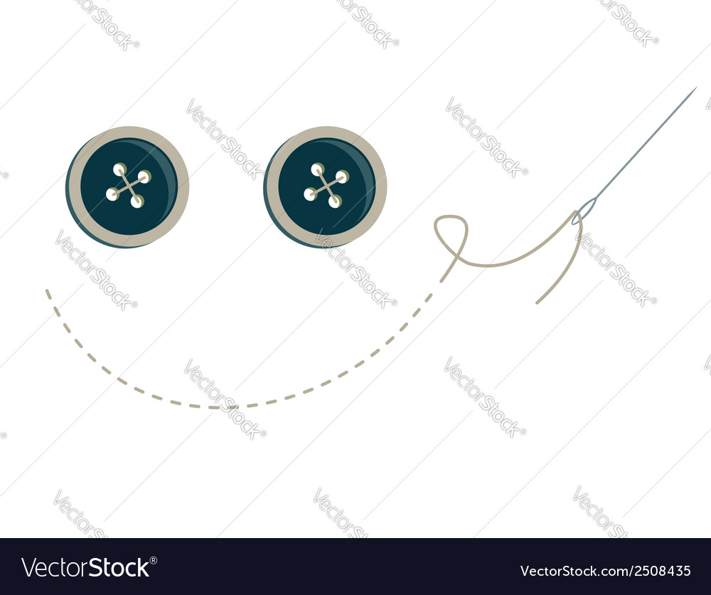 Smiling Button Face