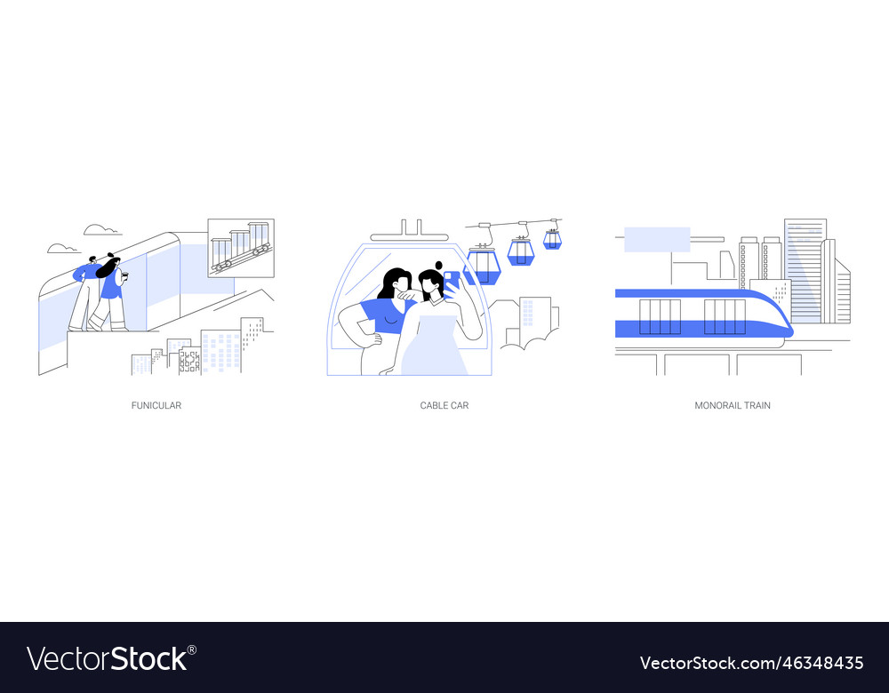 Special urban transport abstract concept