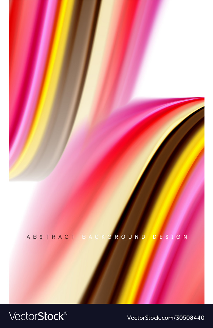 Abstract background - fluid color gradient waves Vector Image Abstract background - fluid color gradient waves