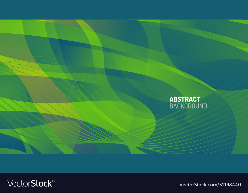 Wave pattern fluid gradients abstract lines vector image Wave pattern fluid gradients abstract lines