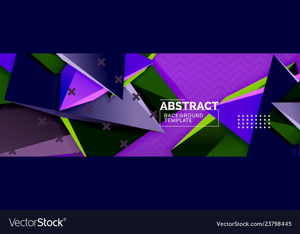3d triangular minimal abstract background vector image 3d triangular minimal abstract background
