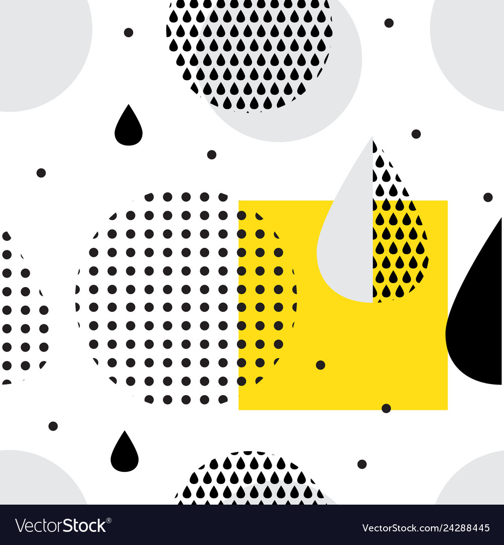 Abstract geometric seamless pattern with simple vector image Abstract geometric seamless pattern with simple