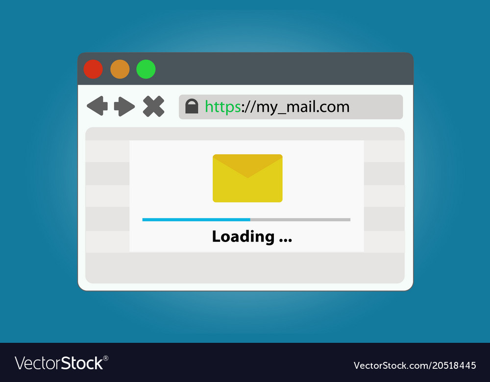 Browser Progress Bar Window