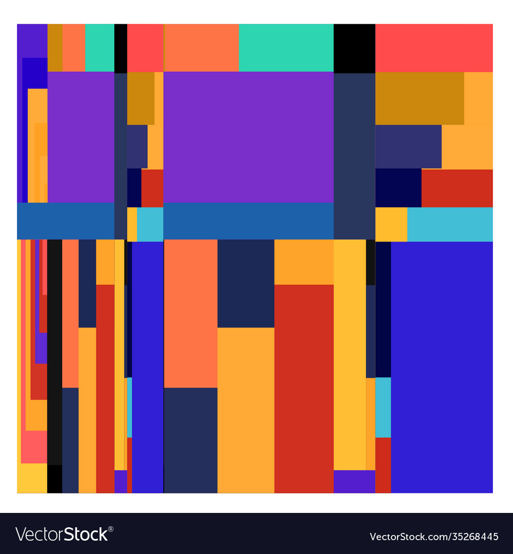 Colorful geometric and curve background pattern
