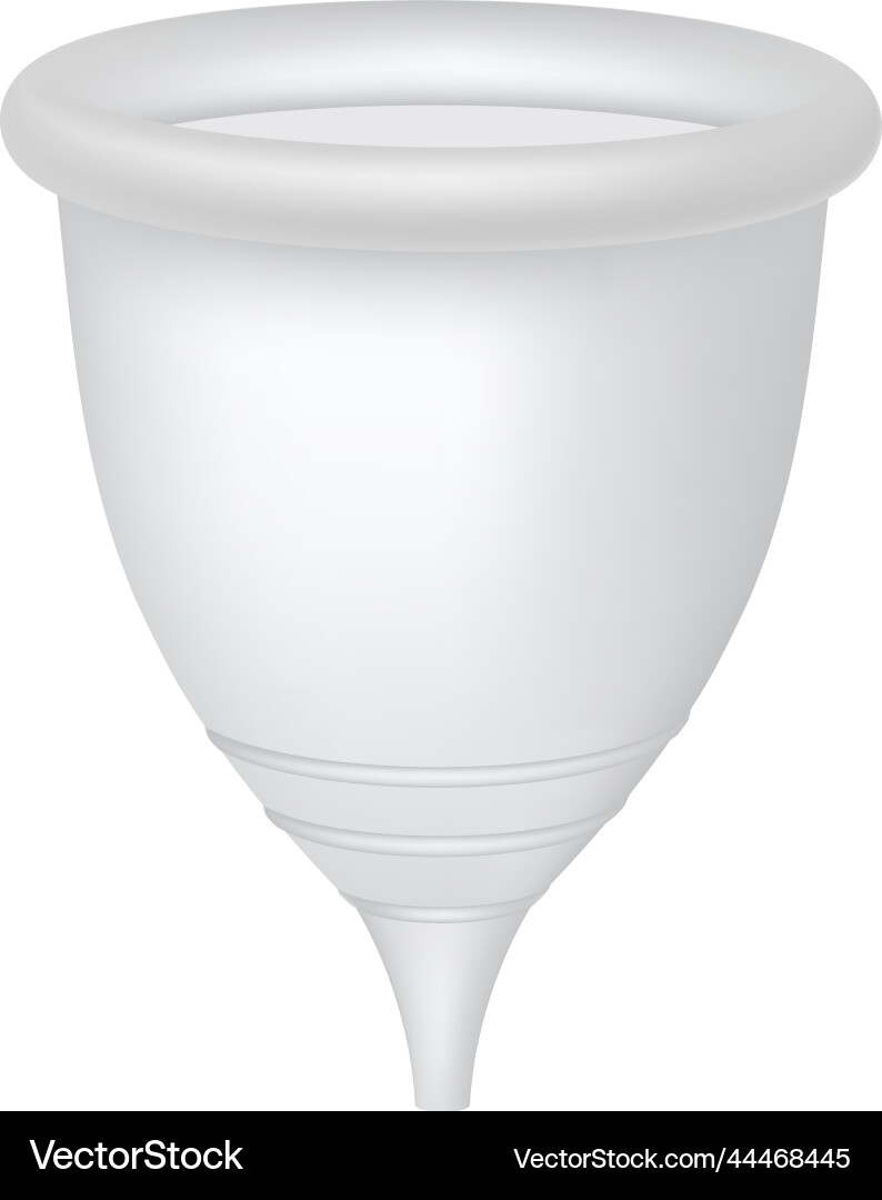 Female menstrual cup alternative hygiene Vector Image