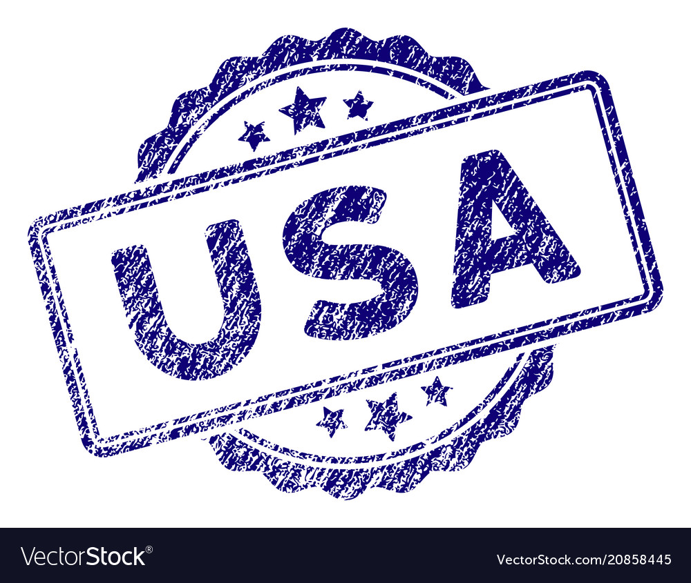 Grunge USA Seal Stamp