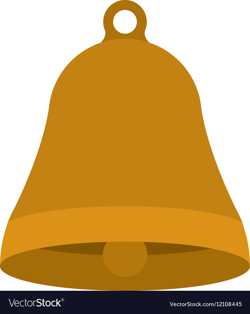 Isolated bell design Royalty Free Vector Image