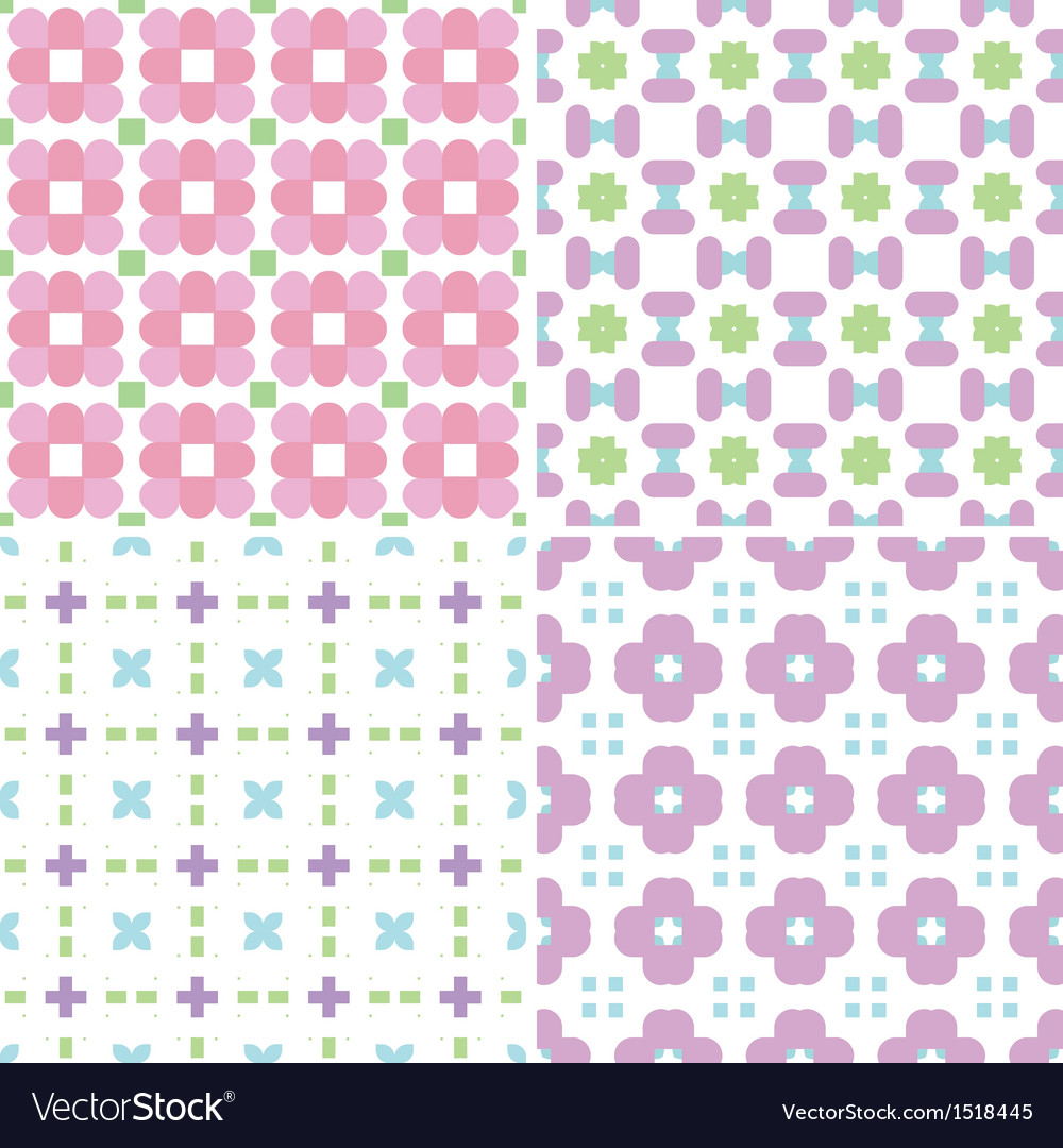 Seamless pattern set