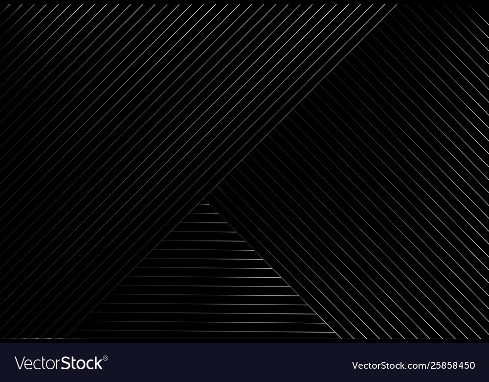 Abstract black background with diagonal lines