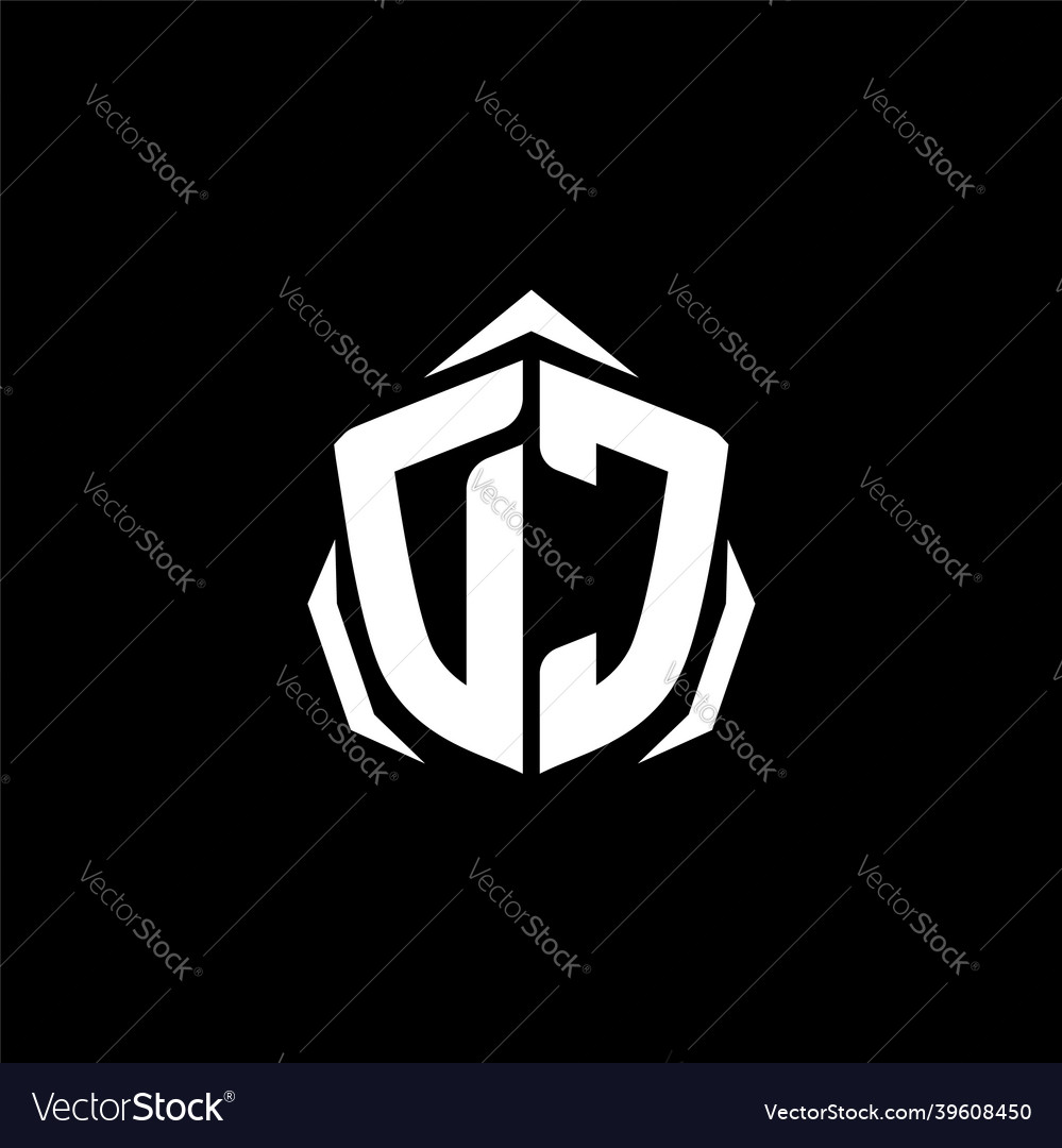 Dc monogram shield shape style