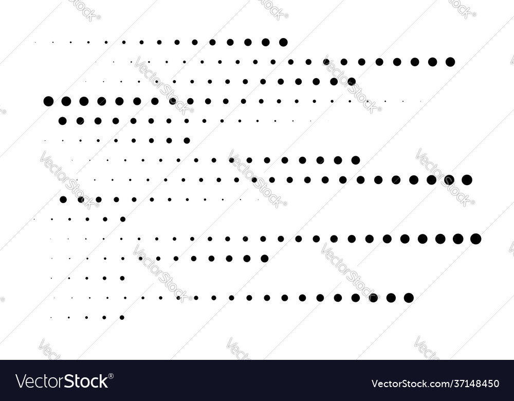 Dot circles dotted lines abstract design element vector image Dot circles dotted lines abstract design element