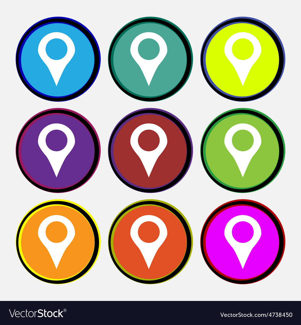 Map pointer gps location