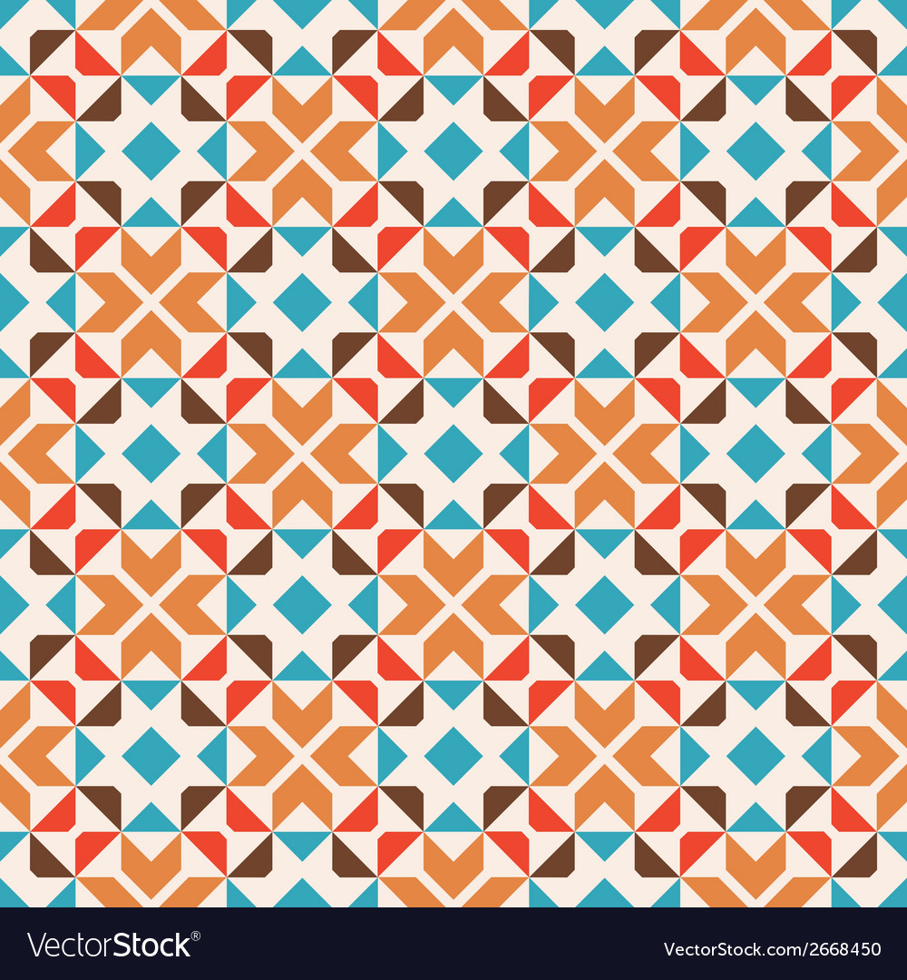 Seamless geometric pattern abstract background