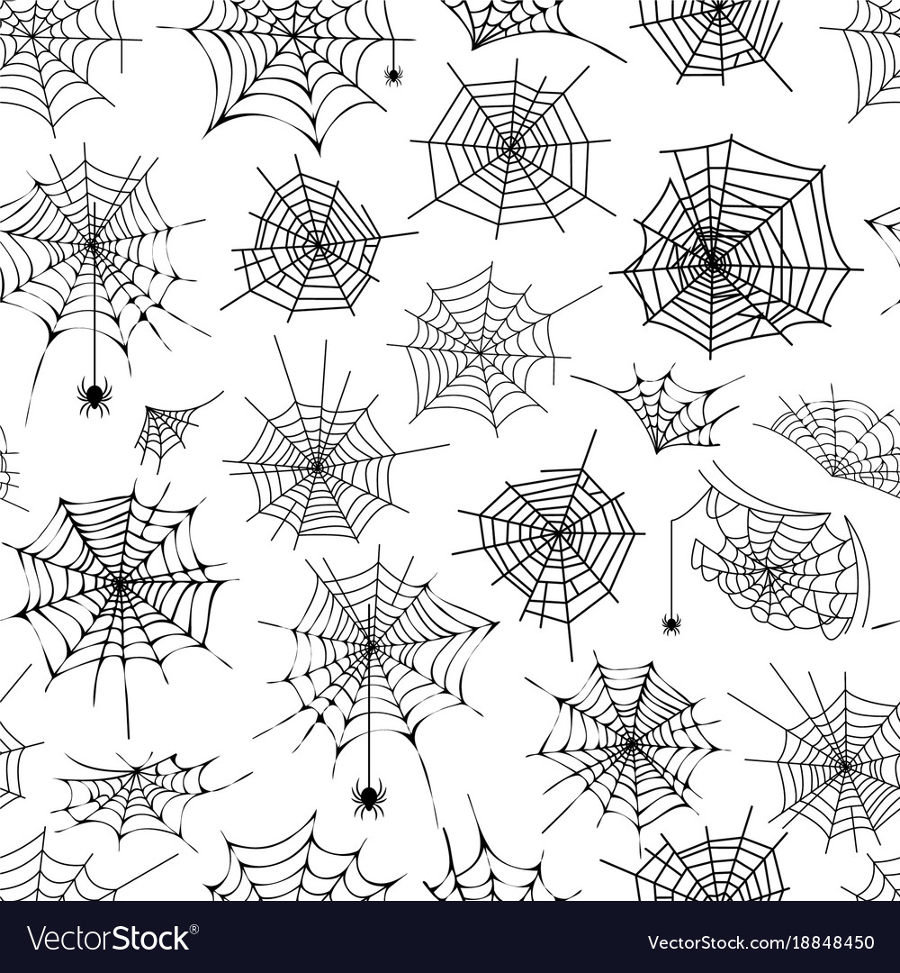 Spooky Spiderweb Pattern