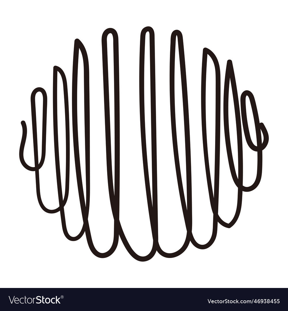 Abstract lines circular elements